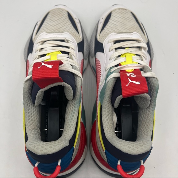 RS-X Jr Parisian White Blue Red 386894-01 Size 7C Youth - Picture 5 of 13